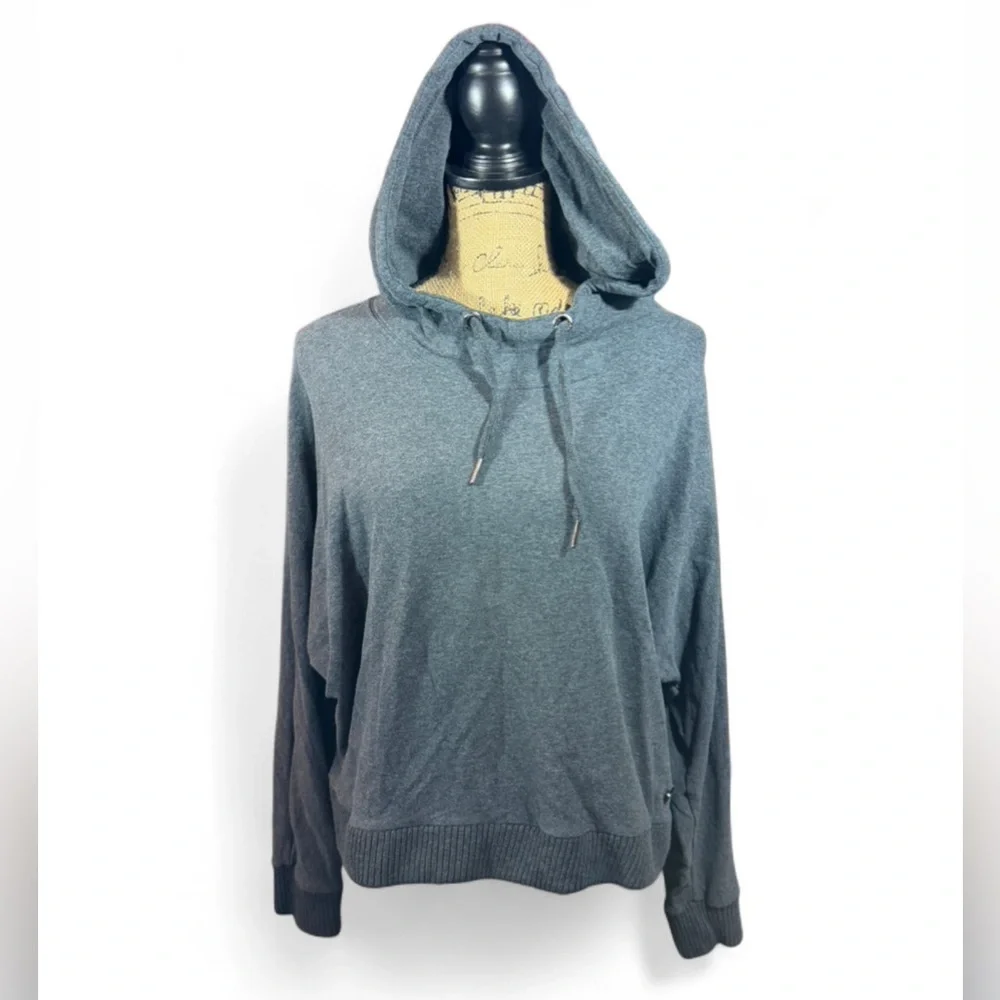 Calvin Klein Performance Quick Dry Hoodie Dark Gray Medium